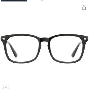 TIJN Unisex Square Non-Prescription Eyeglasses